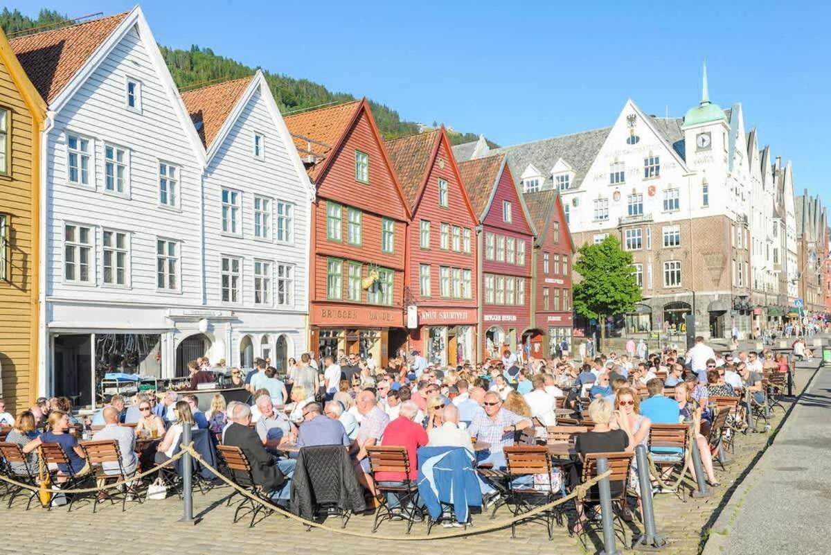 Dinbnb Apartments Bryggen Bergen Exteriér fotografie